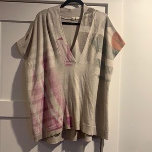 Moth Anthropologie oversized sweater/poncho